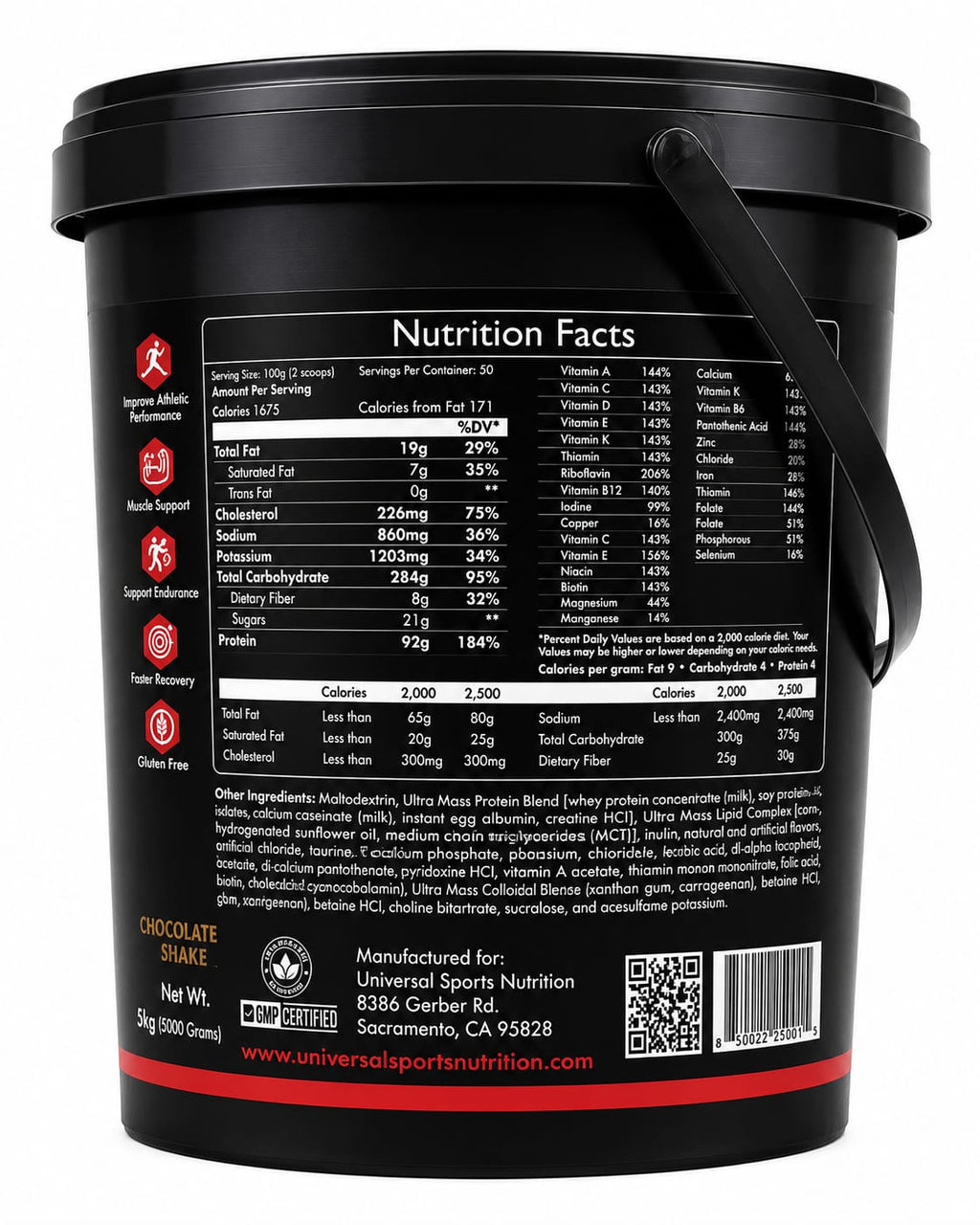 ULTRA MASS UNIVERSAL SPORTS NUTRITION