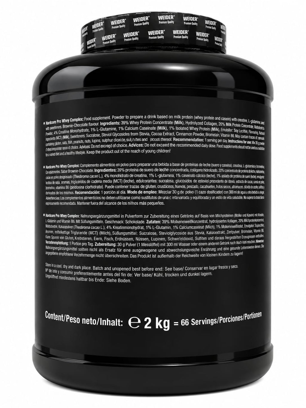 Wider Hardcore Pro Whey