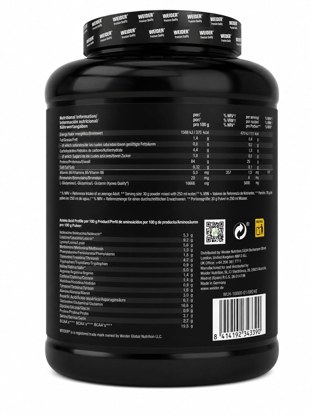 Weider Hardcore ISO Whey