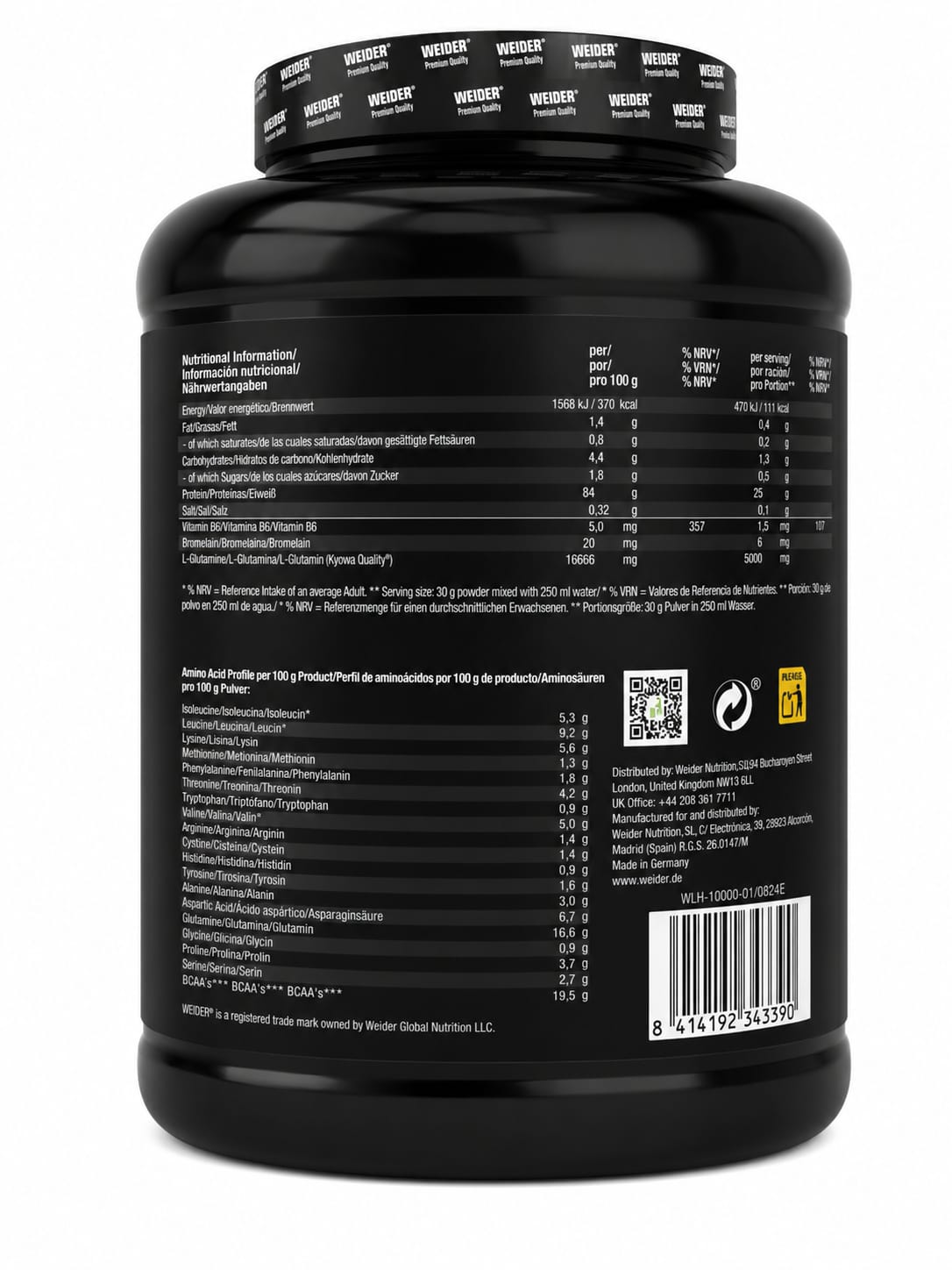 Weider Hardcore ISO Whey