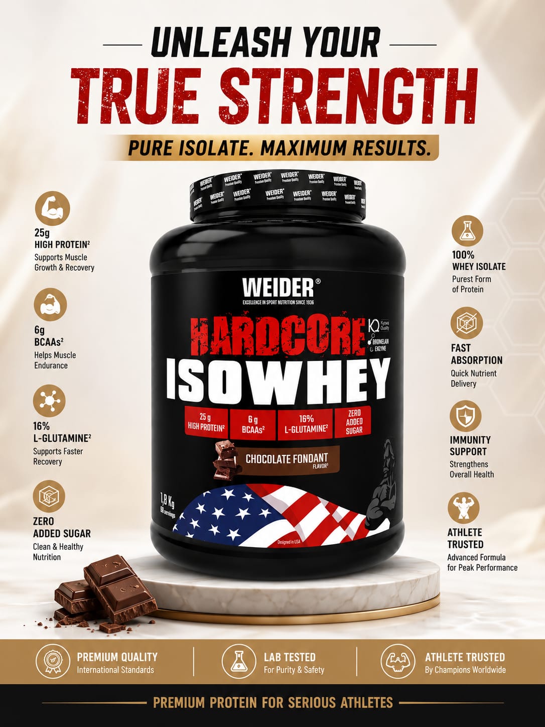 Weider Hardcore ISO Whey