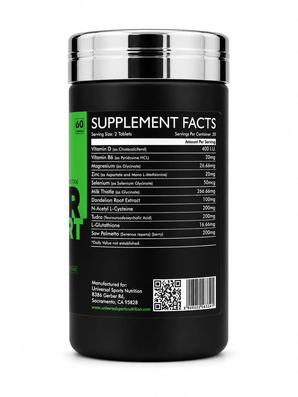 LIVER SUPPORT UNIVERSAL SPORTS NUTRITION