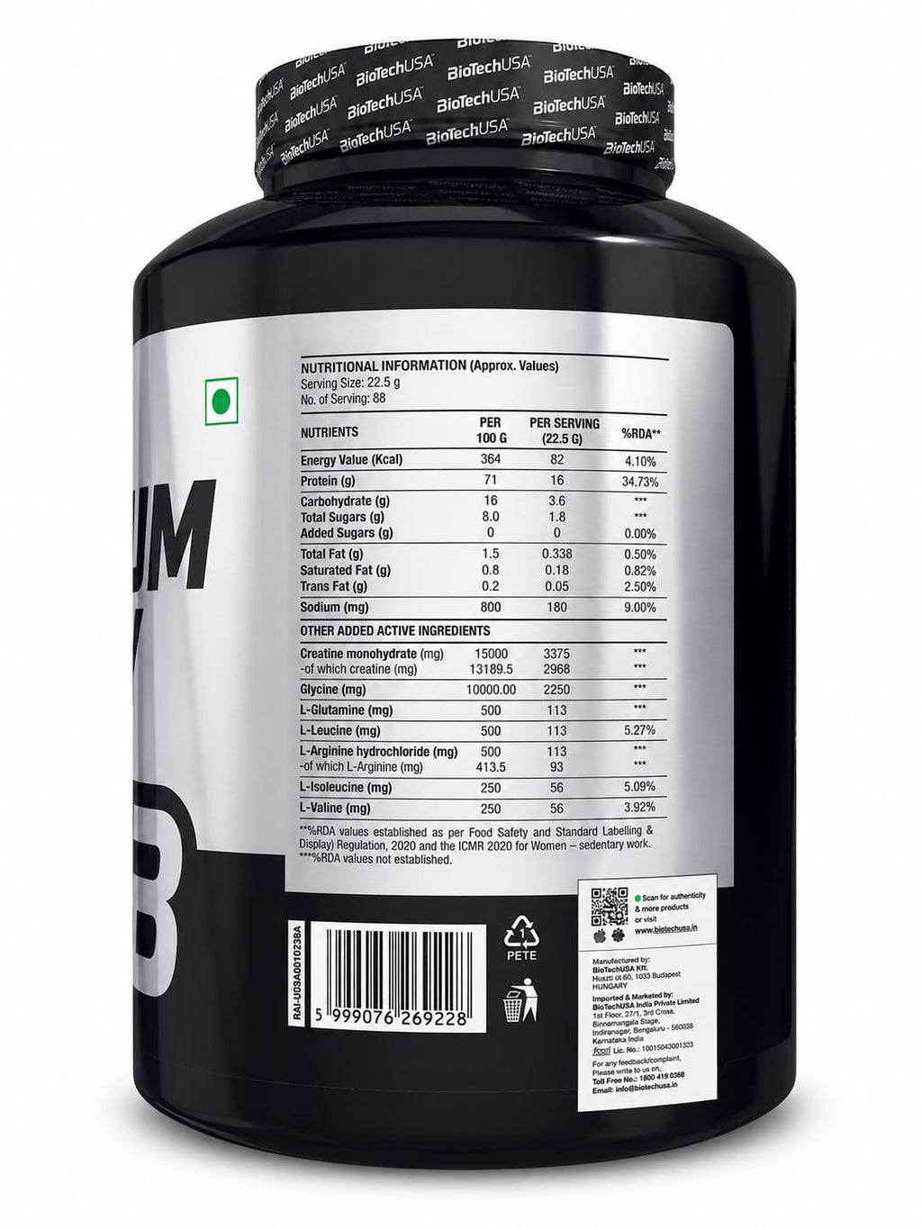 Biotech Platinum Whey