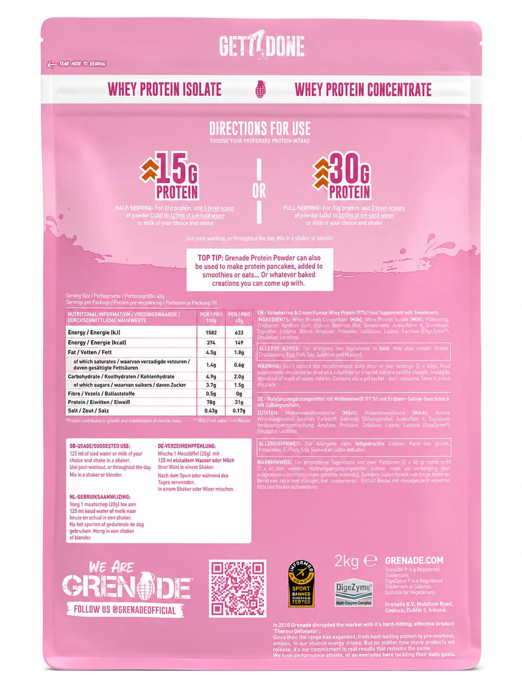 Grenade Protein