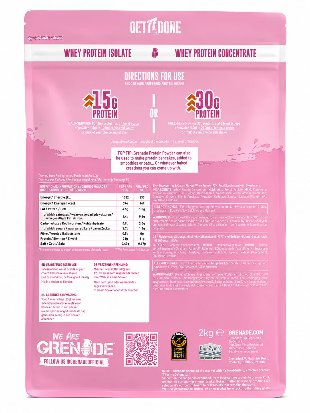 Grenade Protein