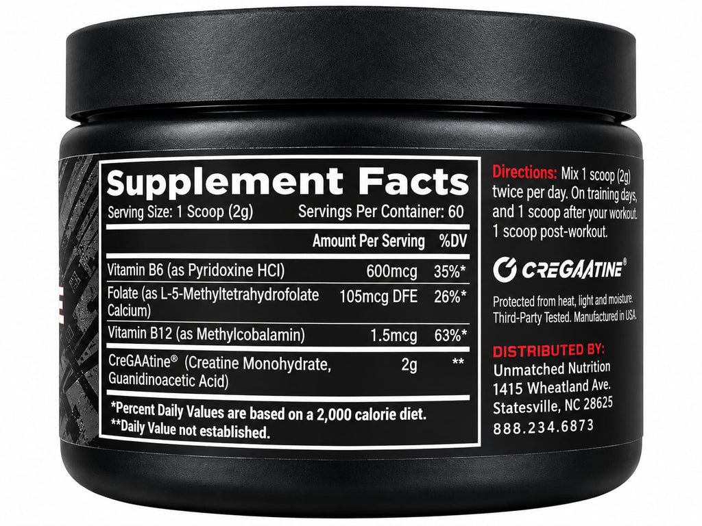 CREGAATINE UNMATCHED