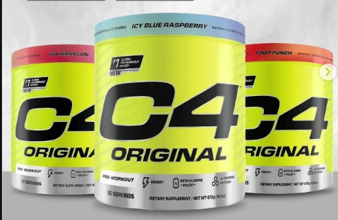 C4 Original Pre Workout 50 Servings | Energy & Pump