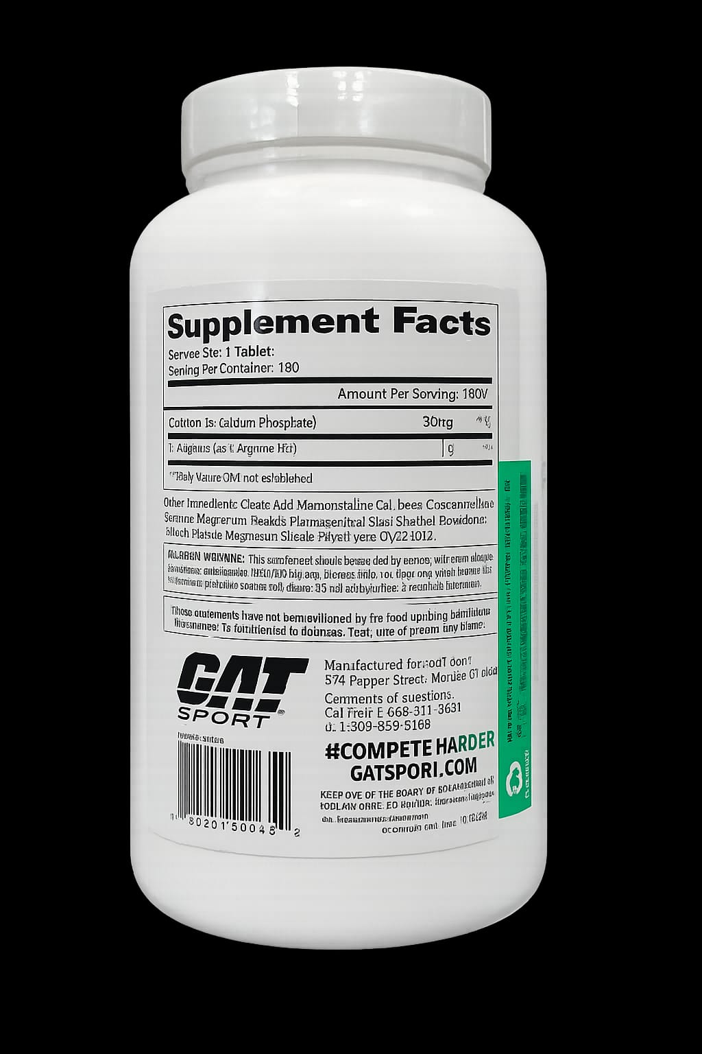 GAT Sports L-Arginine 180 Tablets