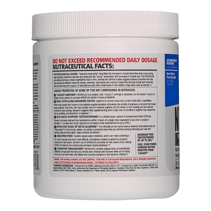 Gat Sport Nitraflex Powder-Pre-workout -30 Servings