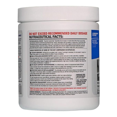 Gat Sport Nitraflex Powder-Pre-workout -30 Servings