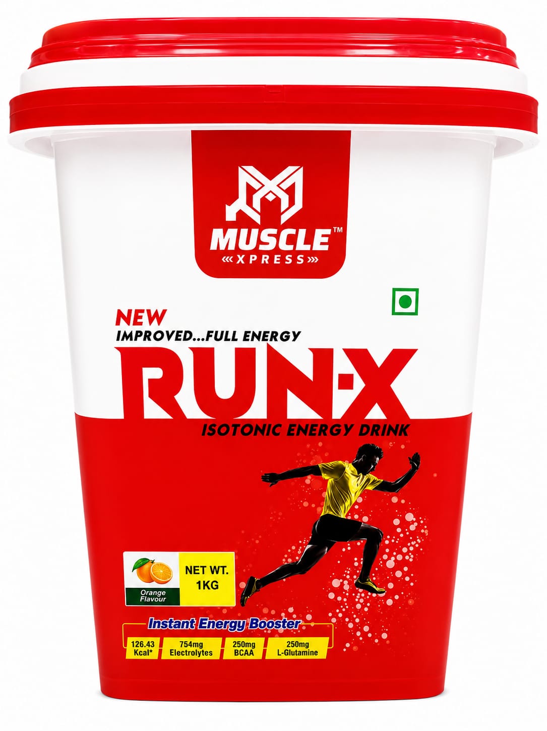 Muscle Xpress Run X Glucose Instant Energy & Hydration Support