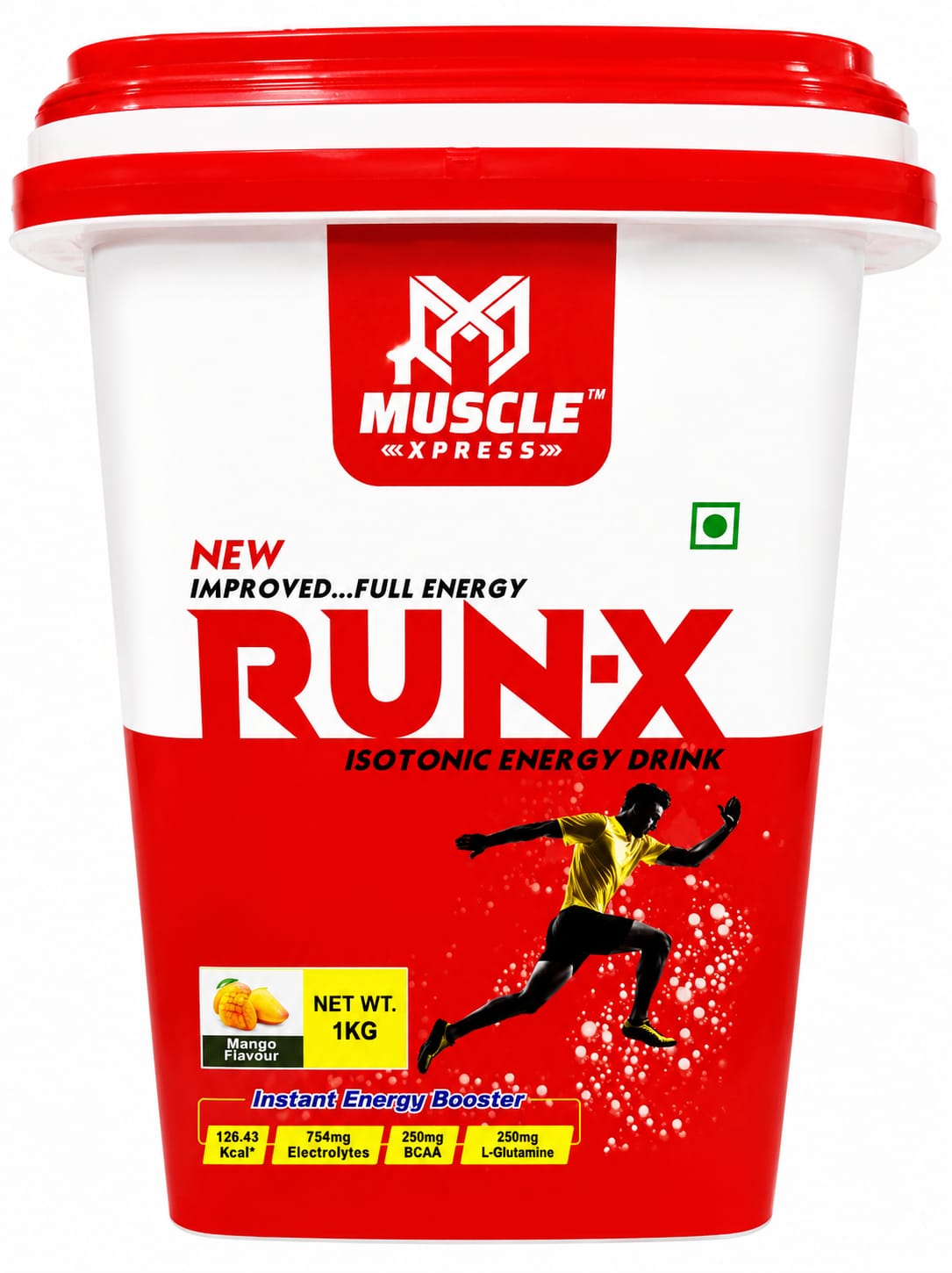 Muscle Xpress Run X Glucose Instant Energy & Hydration Support
