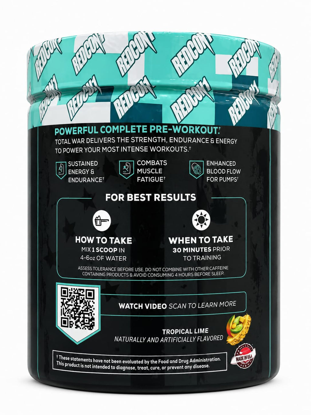 RedCon1 Total War Preworkout