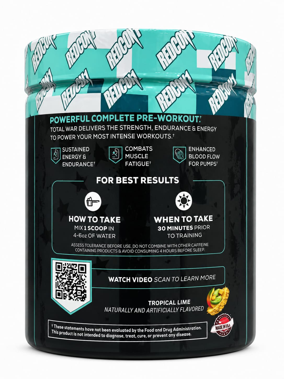 RedCon1 Total War Preworkout