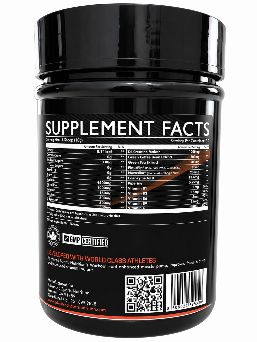 Workout Fuel UNIVERSAL