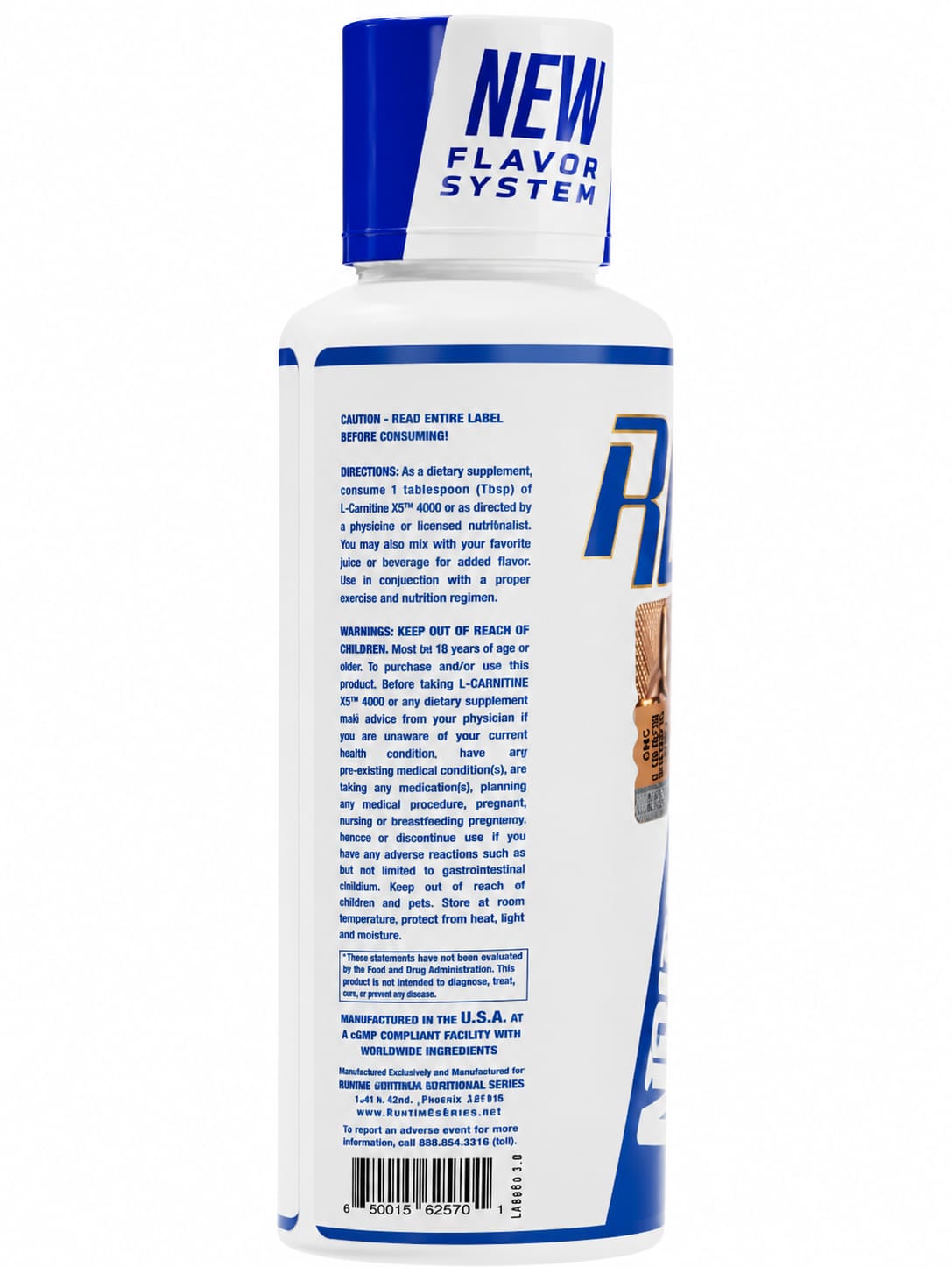 Ronnie Coleman L-Carnitine XS 473ml – Fat Burner Liquid