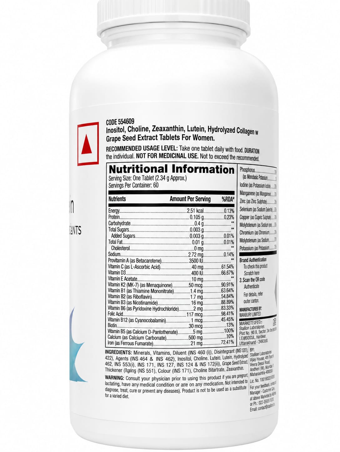 GNC Women's One Daily Multivitamin