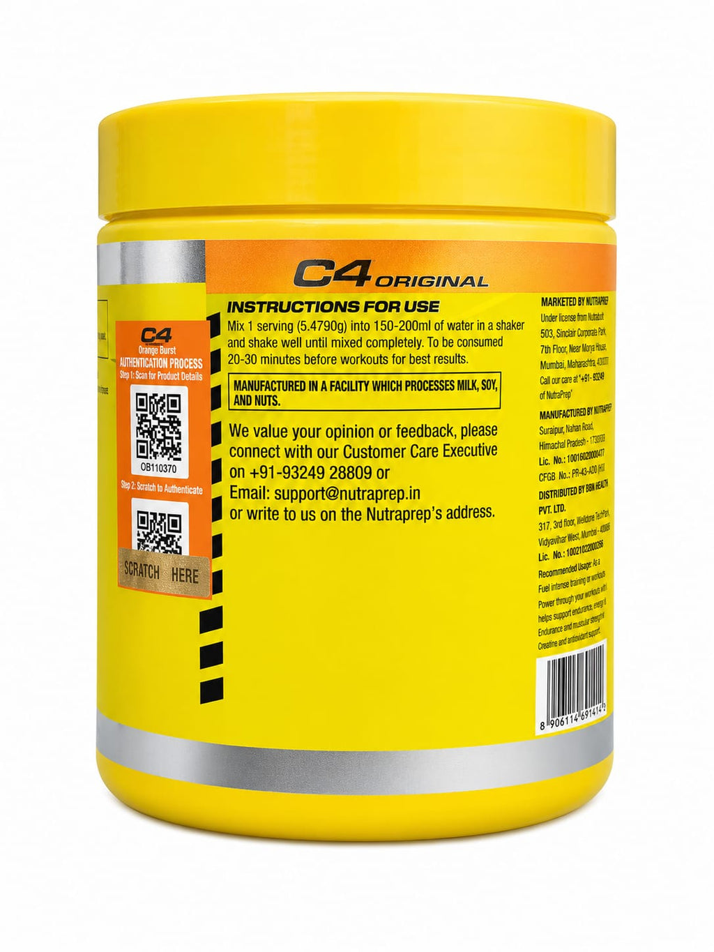 Cellucor C4 Original Pre-Workout (30 Servings)