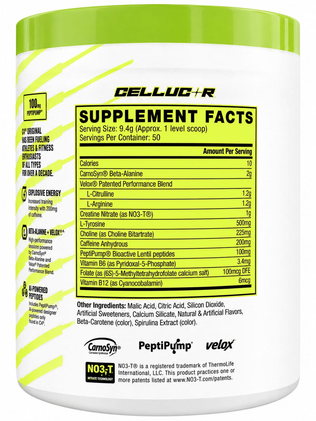 C4 Original Pre Workout 50 Servings | Energy & Pump