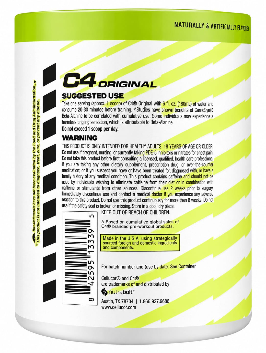 C4 Original Pre Workout 50 Servings | Energy & Pump