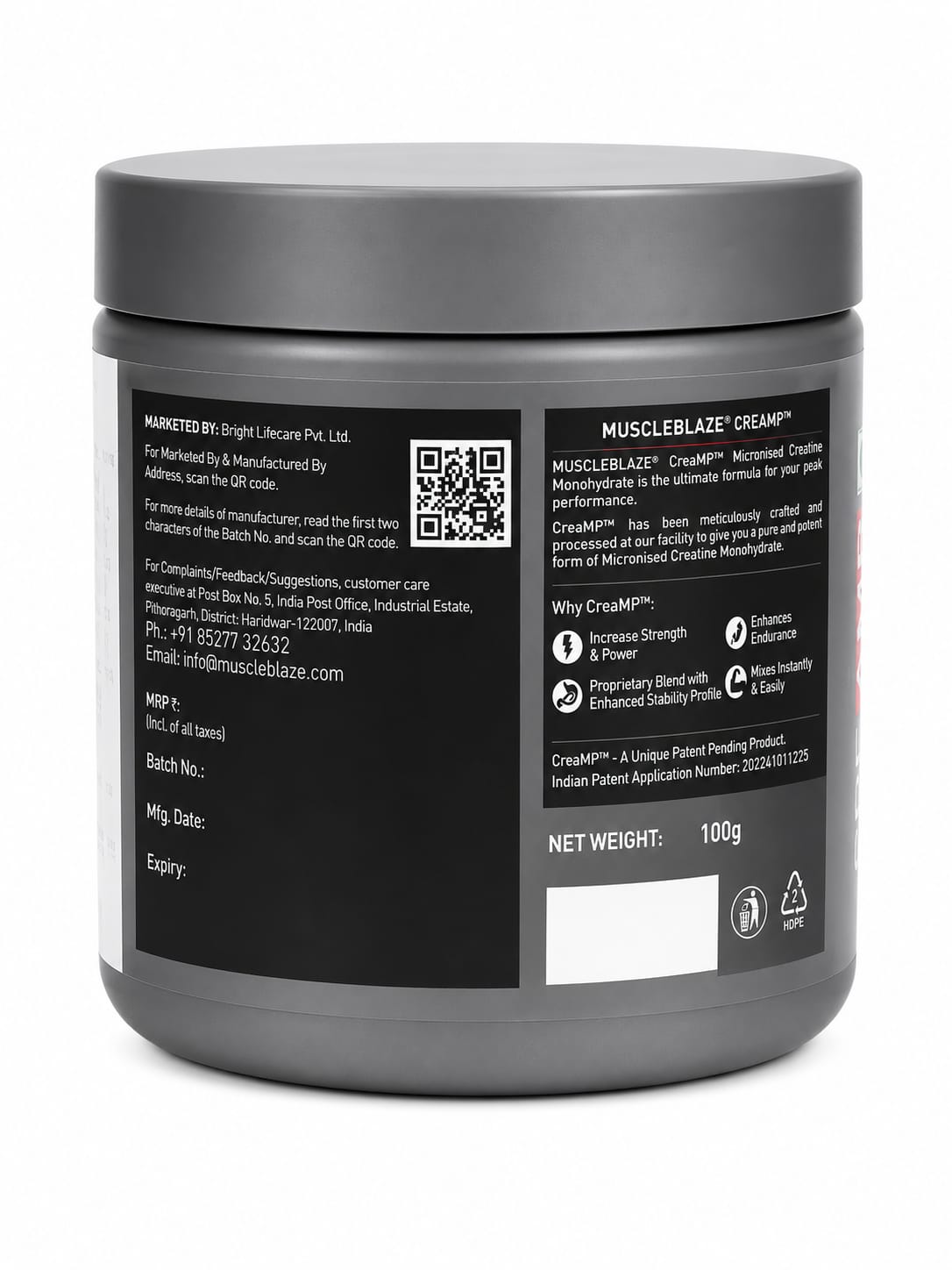 MuscleBlaze Creatine