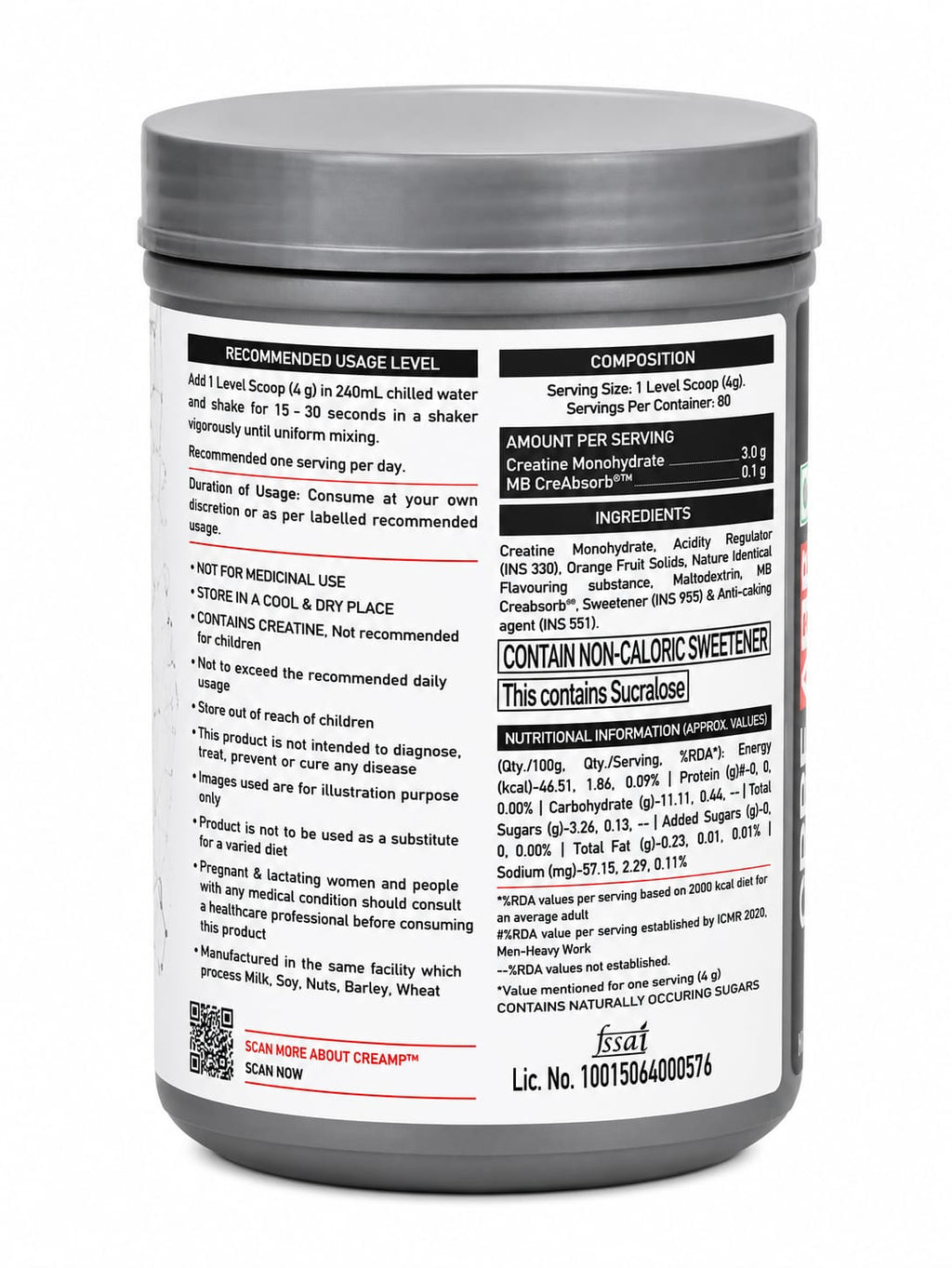MuscleBlaze Creatine