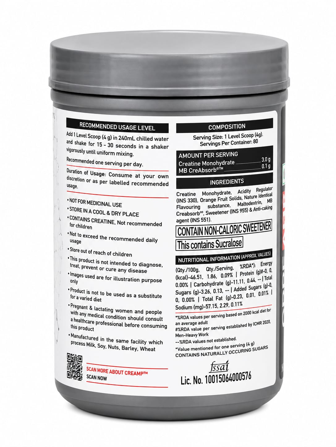 MuscleBlaze Creatine