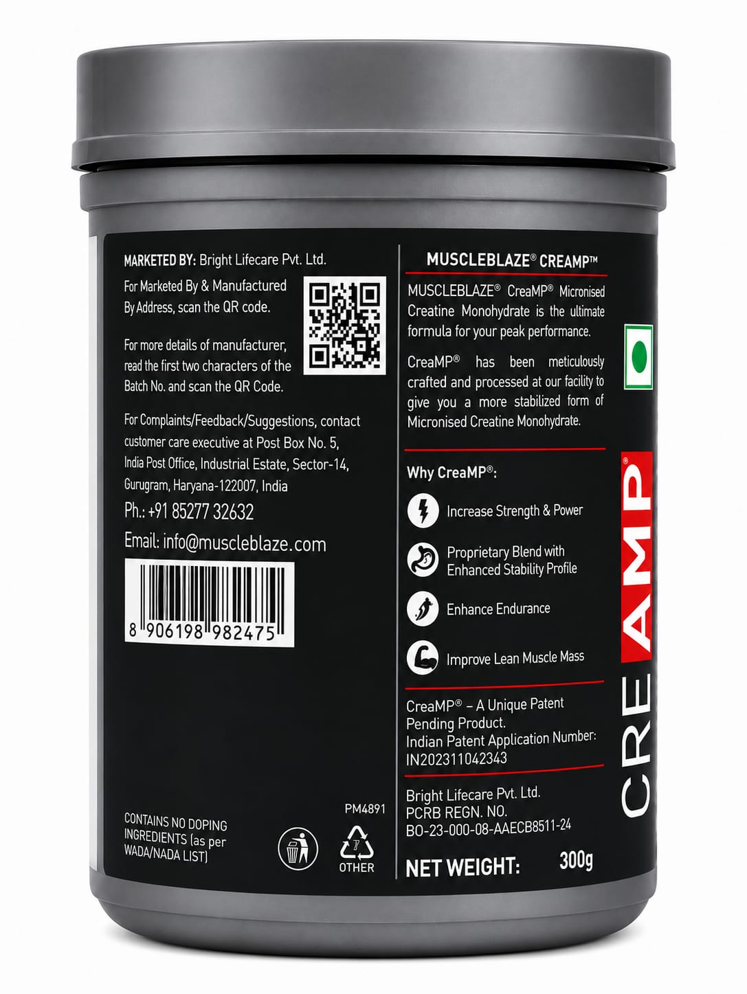 MuscleBlaze Creatine