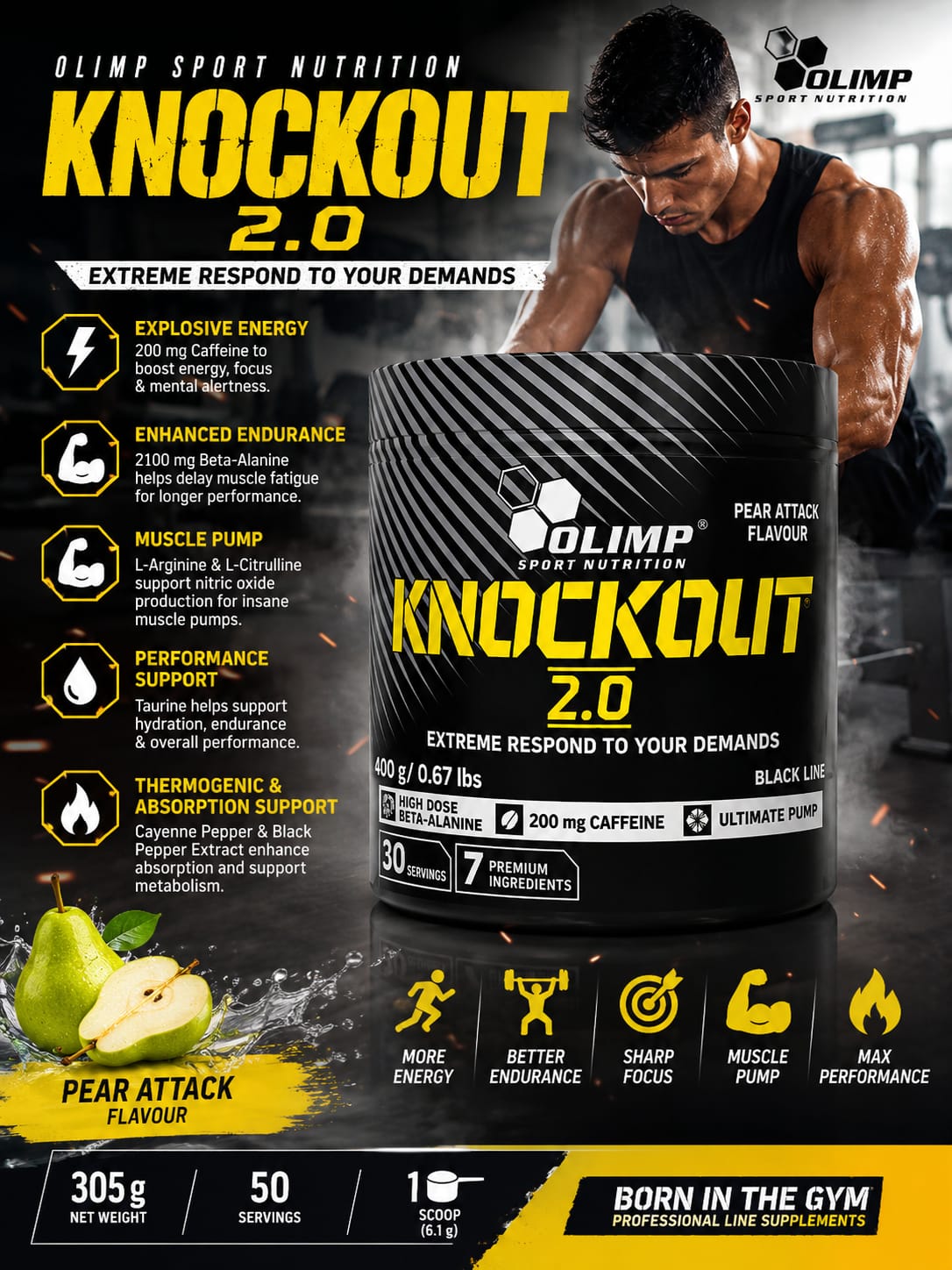 Olimp Knoclout 2.0 Pre-workout