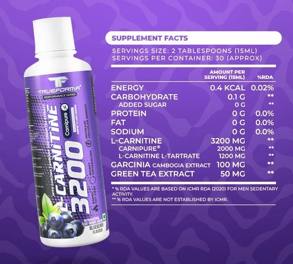 L-Carnitine 3200 with Carnipure® Trueforma®