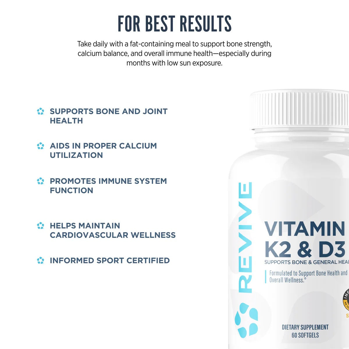 Vitamin K2 & D3 (Revive)