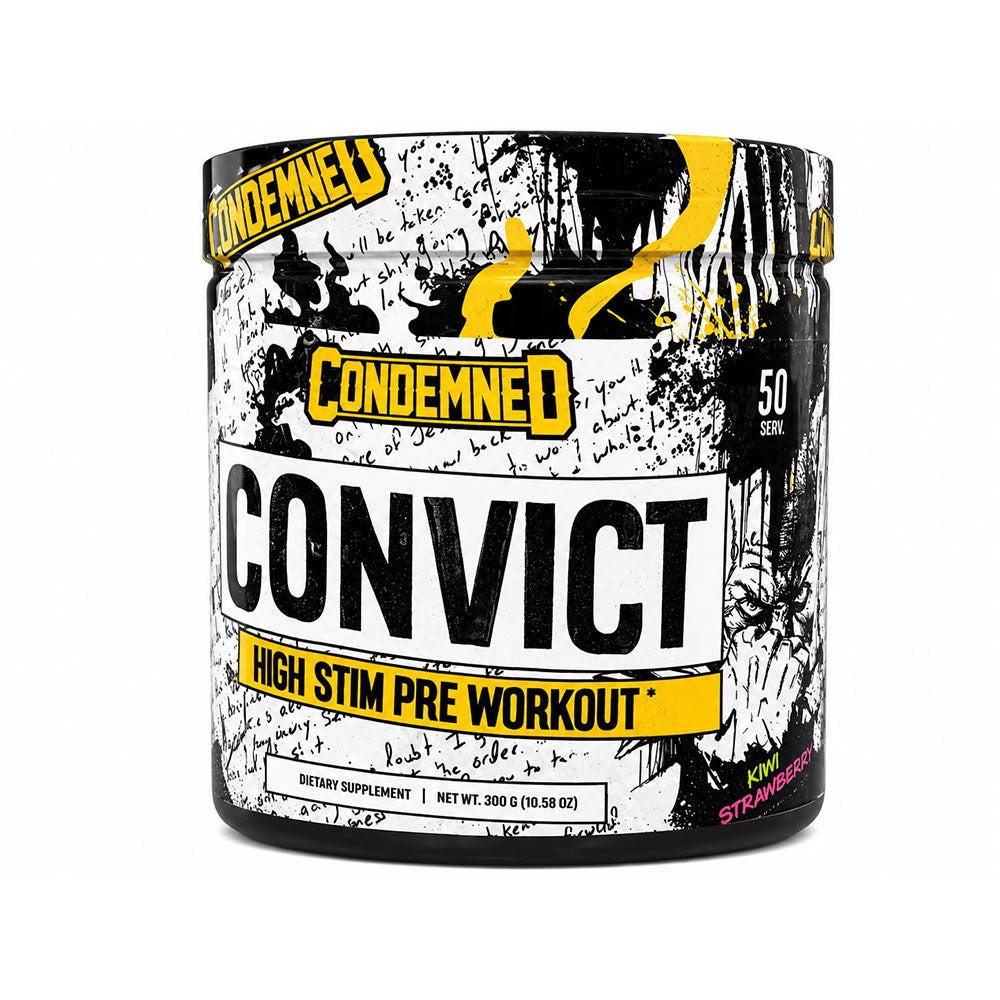 Condemned Convict High Stim Pre Workout - 50 Servings