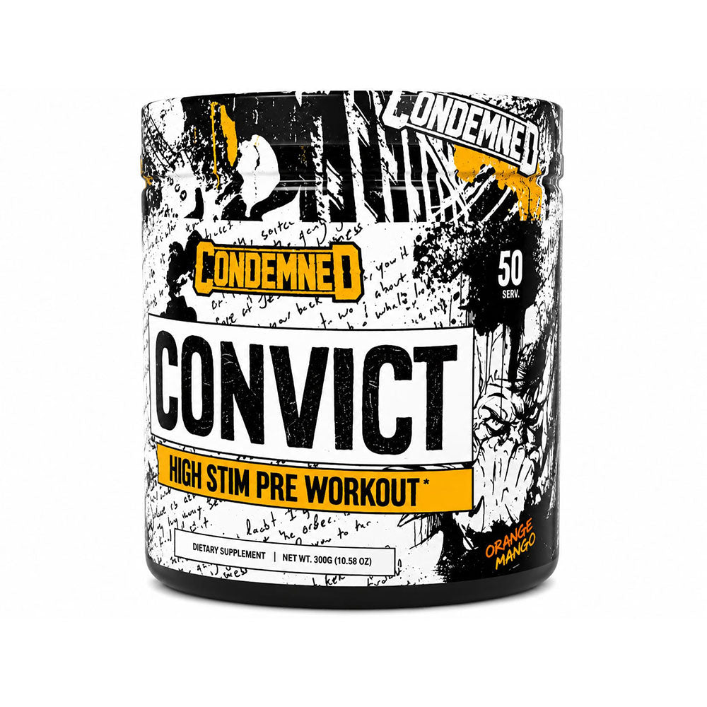 Condemned Convict High Stim Pre Workout - 50 Servings