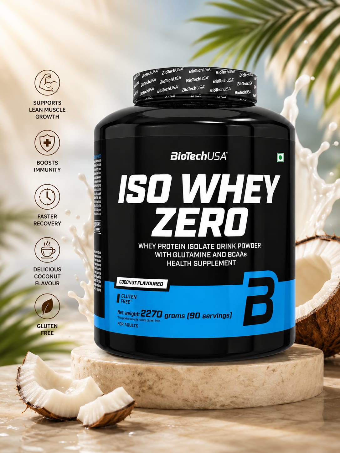 Biotech USA ISO Whey Zero Protein - 5LB