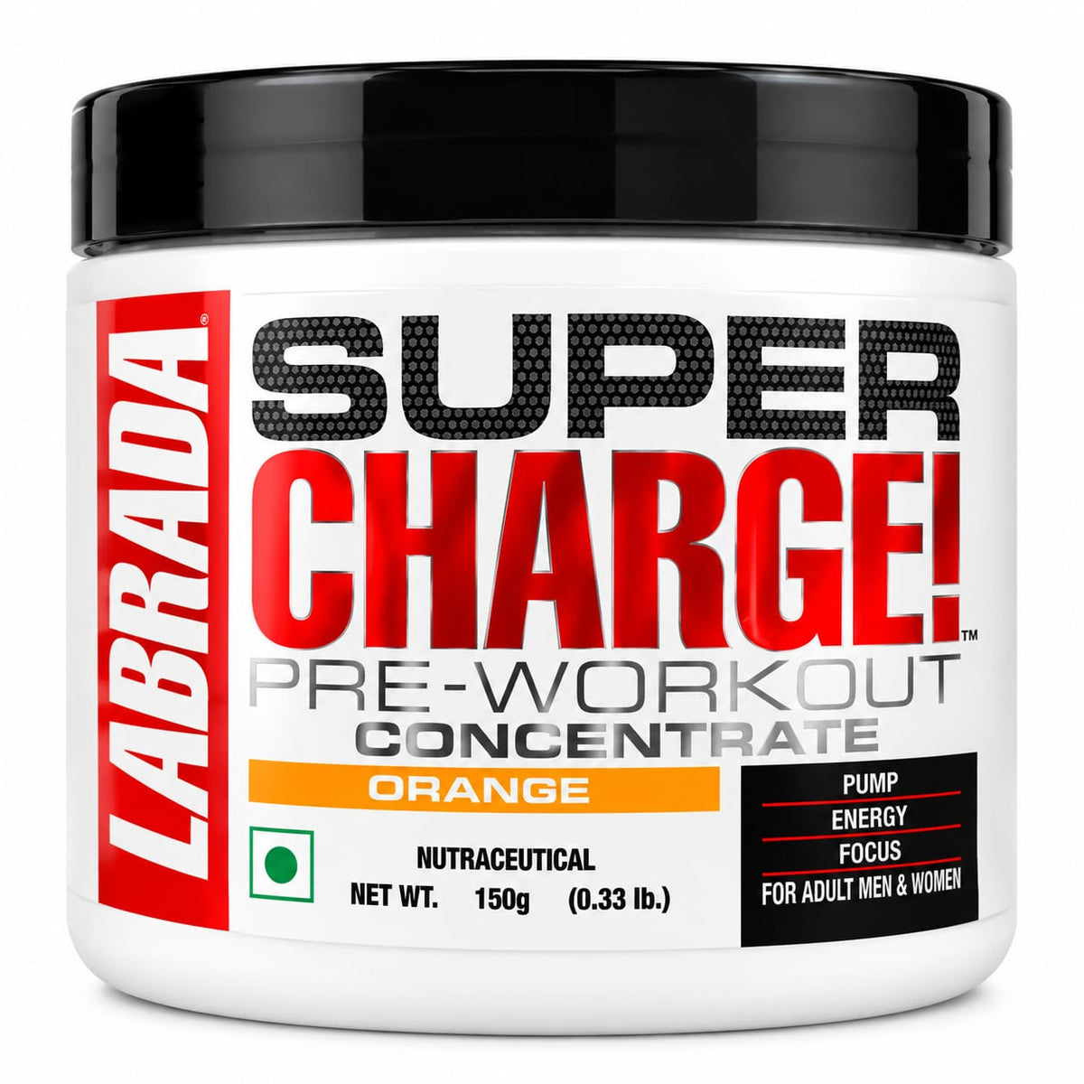 labrada super charge pre-workout concentrate