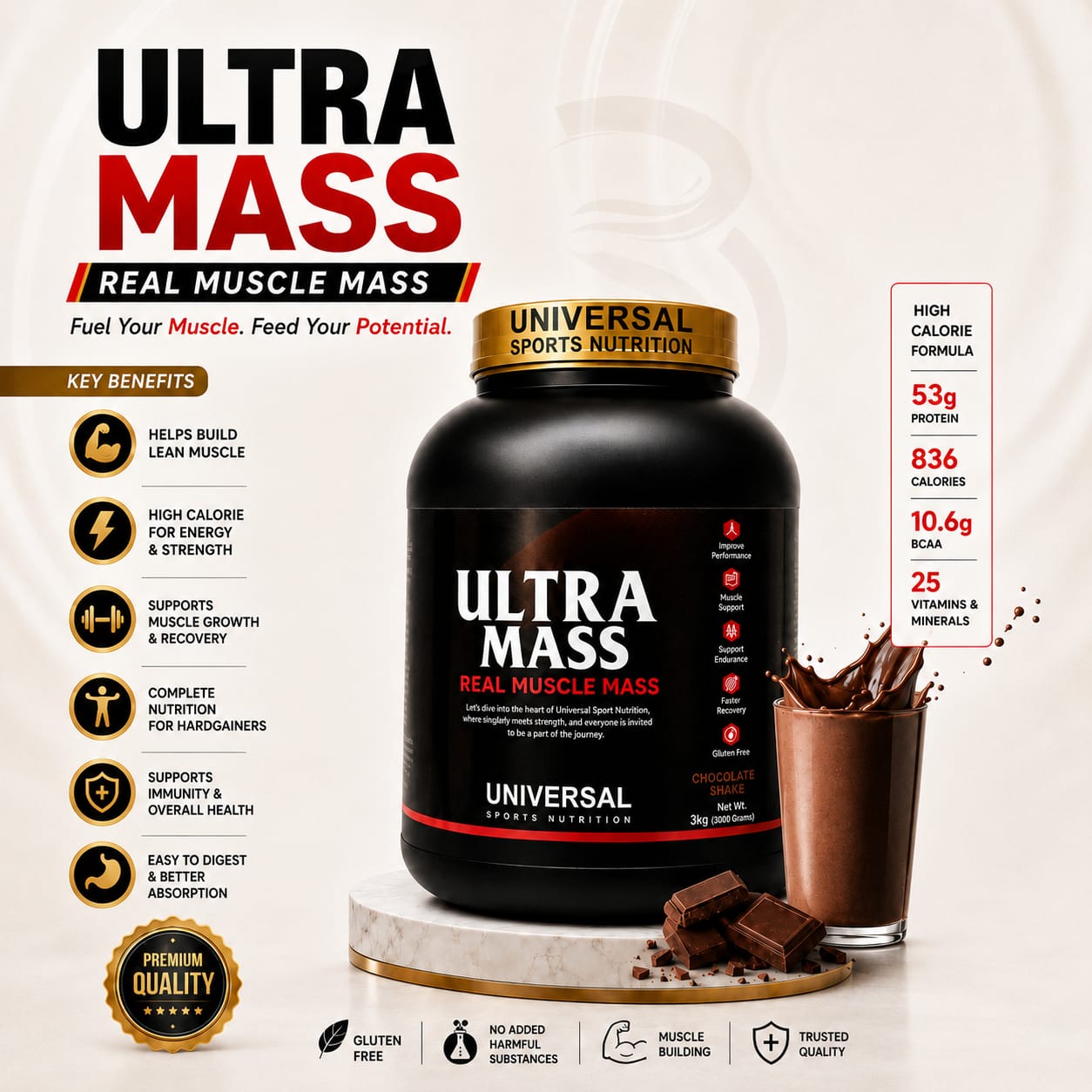 ULTRA MASS UNIVERSAL SPORTS NUTRITION