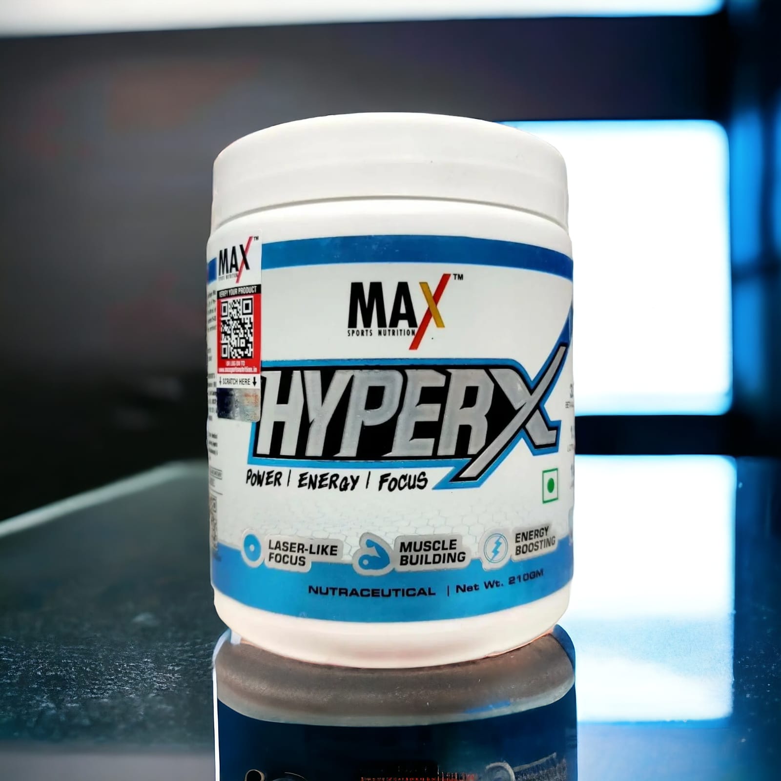 Max Sports Nutrition  Hyper X Pre Workout- 30 servings