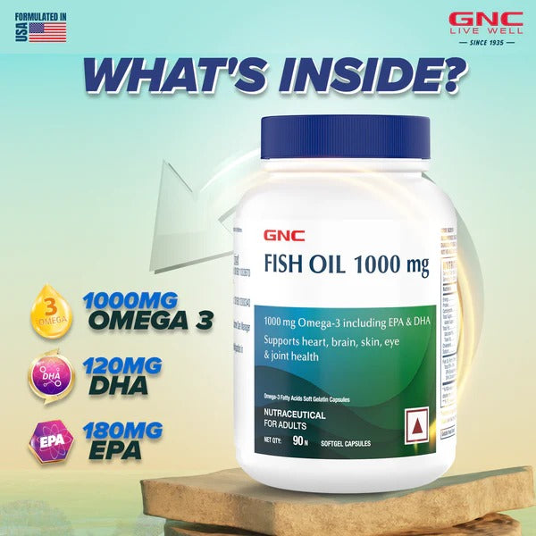 GNC FISH BODY OIL 1000 MG