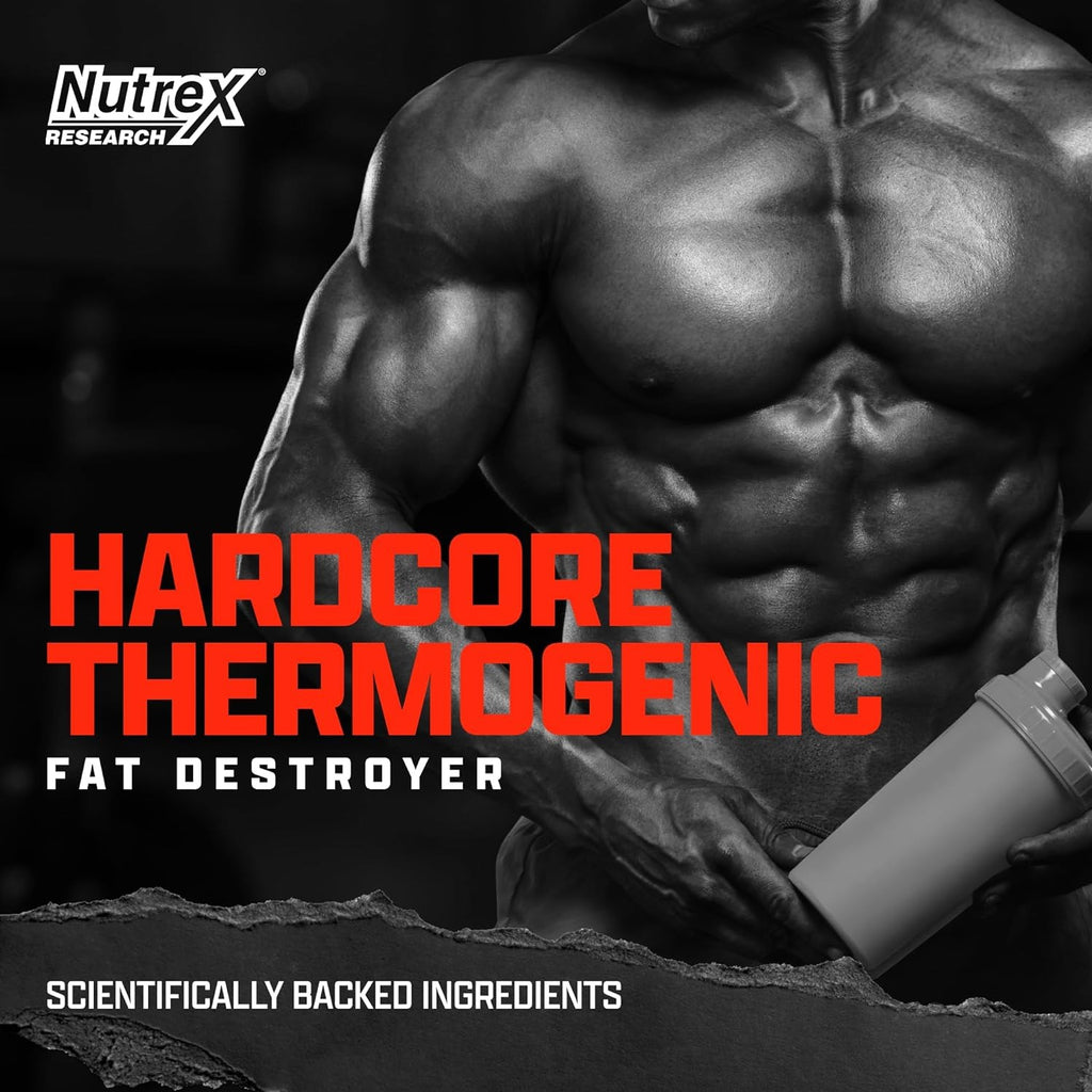 Nutrex Research LIPO-6 HARDCORE - 60 CAPSULES