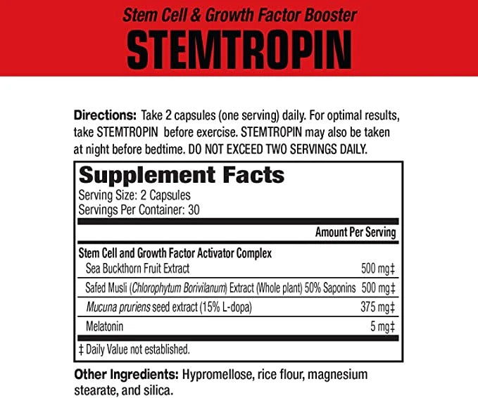 Muscle Meds STEMTROPIN - 60 Capsules