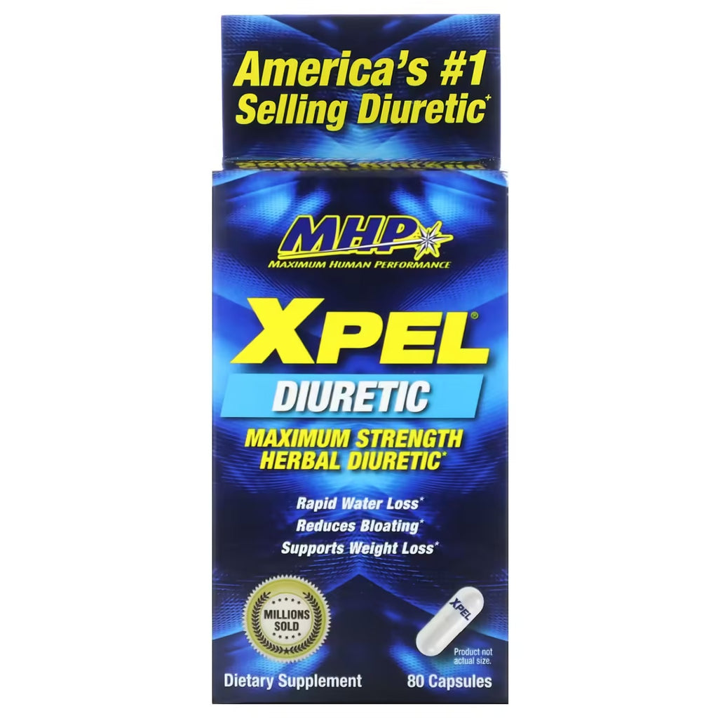 MHP XPEL HERBAL DIURETIC - 80 CAPSULES