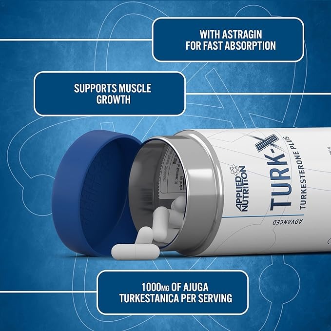 APPLIED NUTRITION TURK-X | TURKESTERONE PLUS CAPSULES – 60 CAPSULES