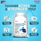 Calcium Supplement GNC Calcium Plus 1000 mg Bone Health
