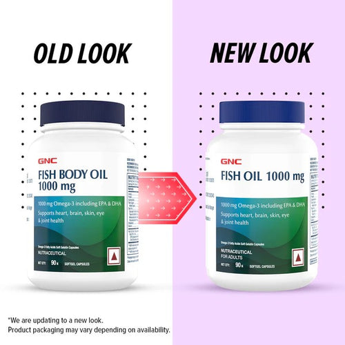 GNC FISH BODY OIL 1000 MG