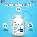 Calcium Supplement GNC Calcium Plus 1000 mg Bone Health