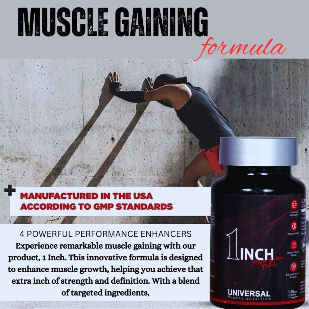 Muscle Growth Supplement 1 Inch | Pre Workout