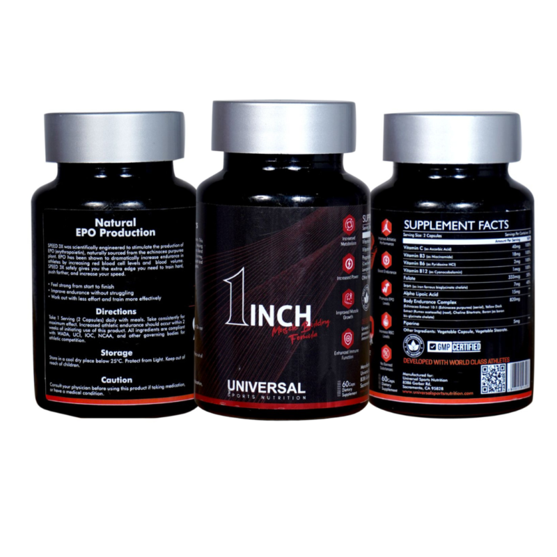 Muscle Growth Supplement 1 Inch | Pre Workout