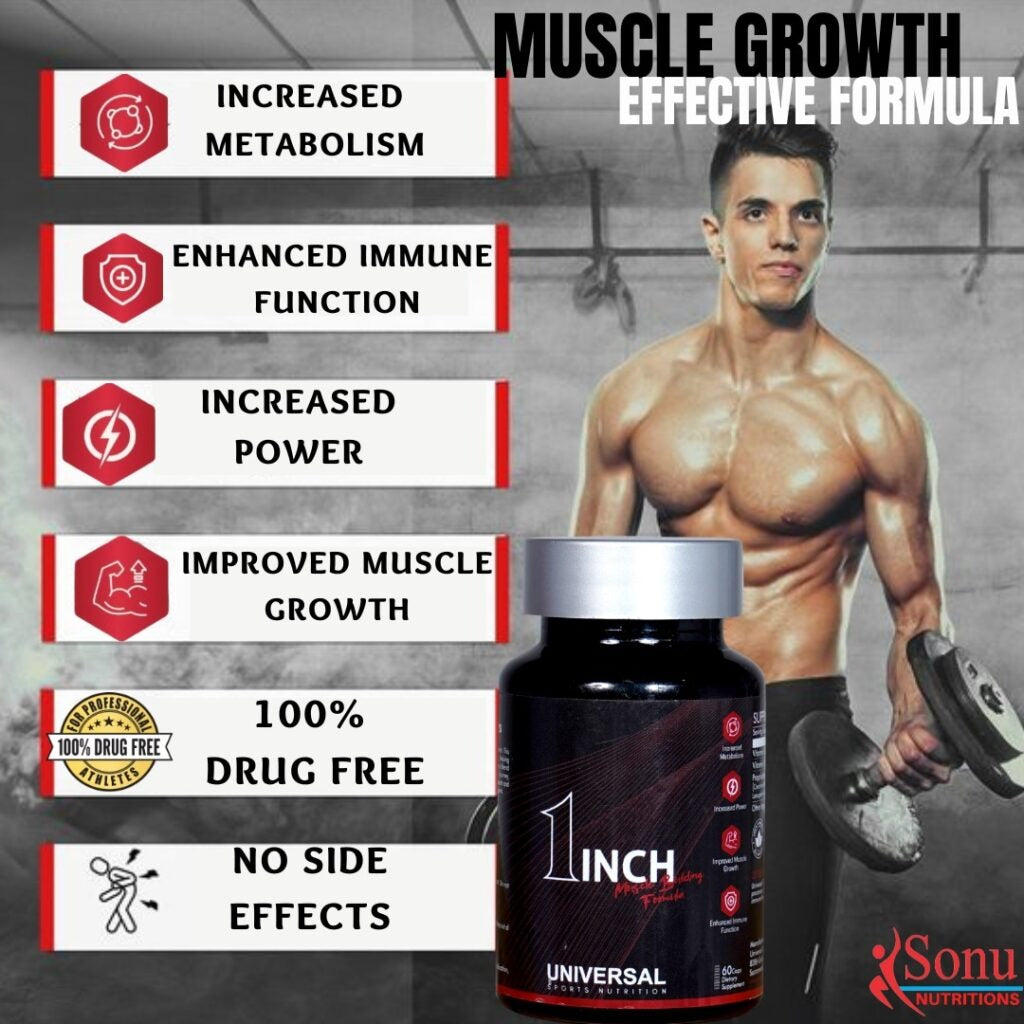 Muscle Growth Supplement 1 Inch | Pre Workout