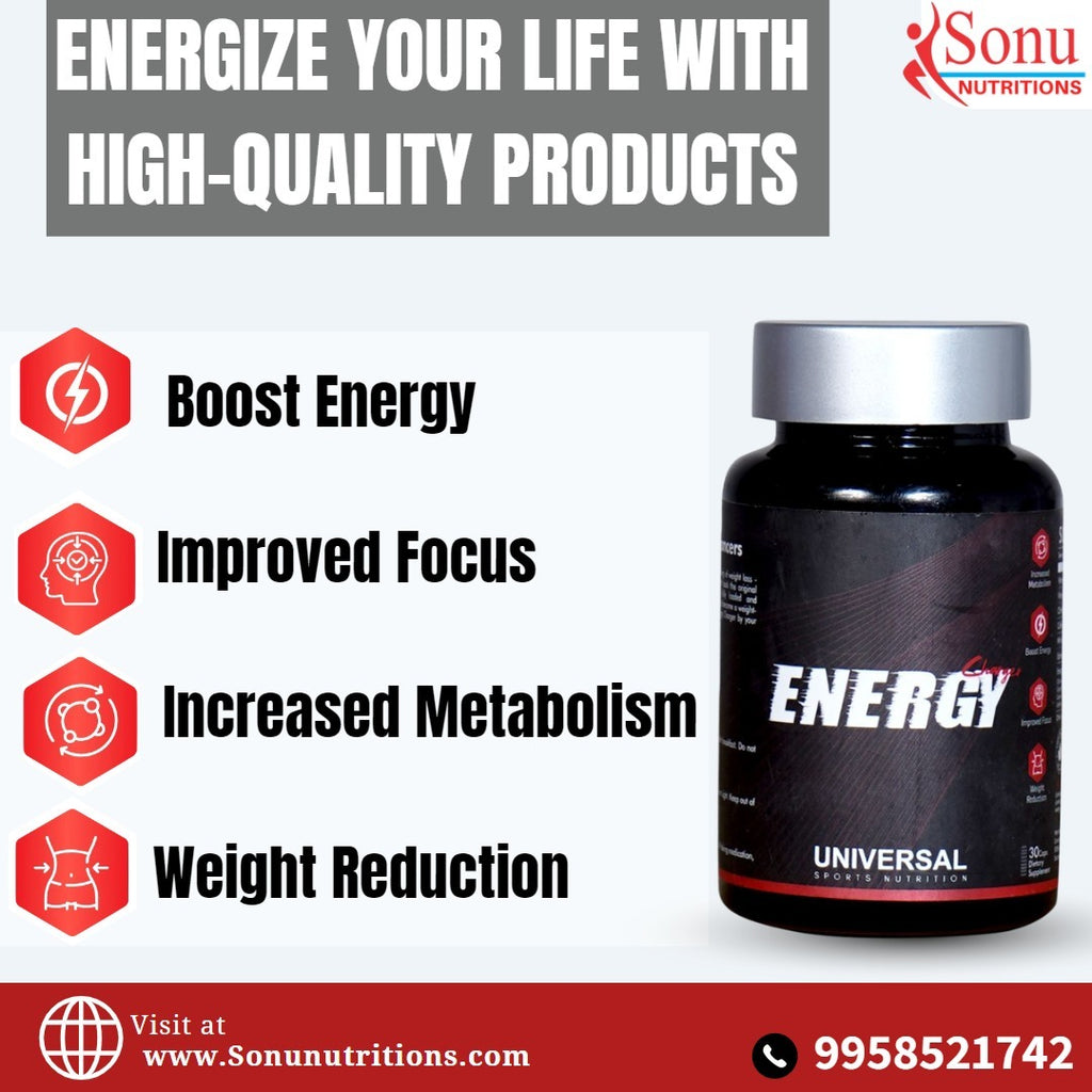 Universal Sports Nutrition – Energy Charger!- 30 Tablets