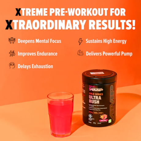 GNC AMP Gold Series Ultra Rush-30 SERVINGS